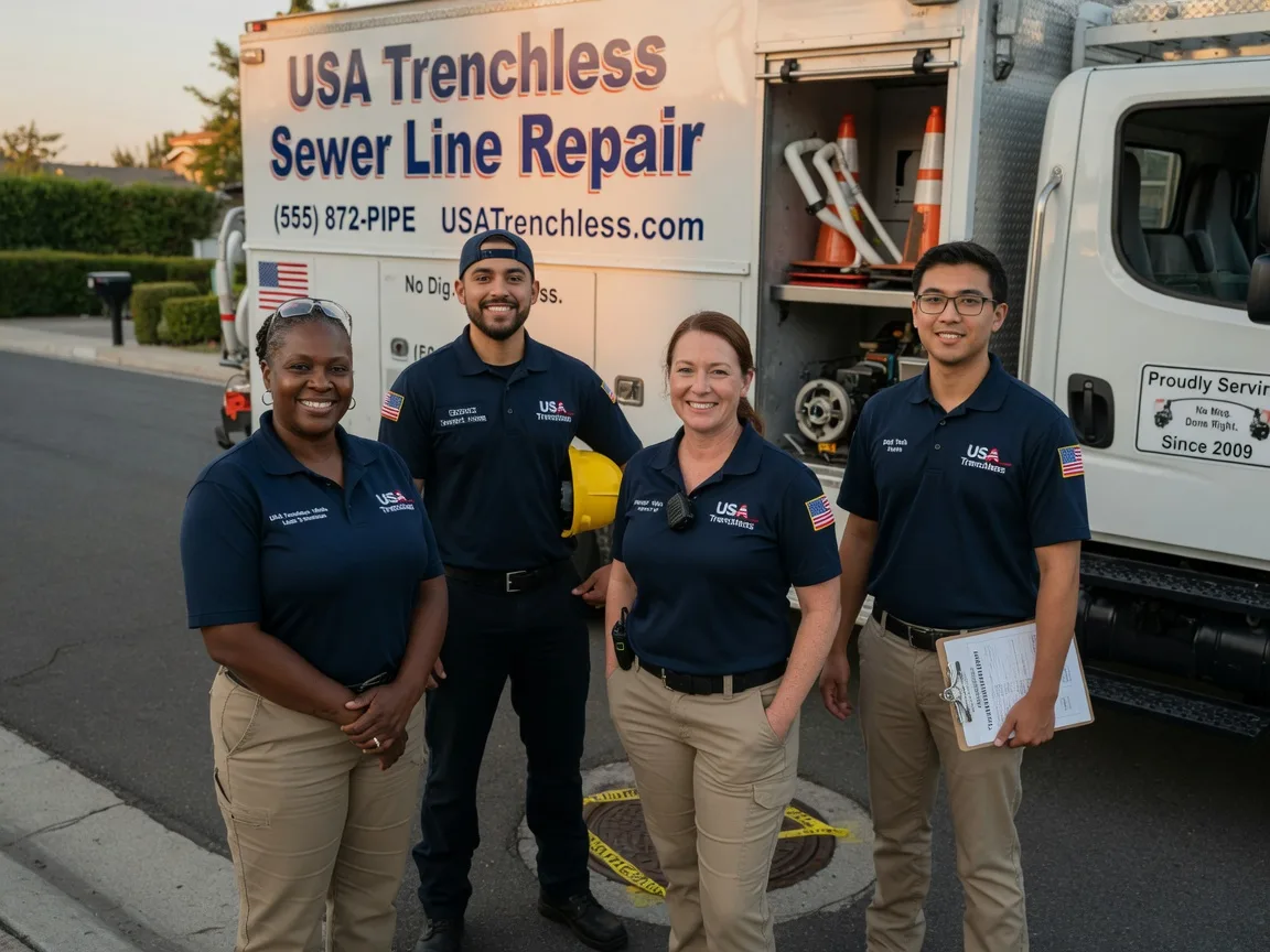 Sewer Line Repair company in Woodbury, PA